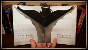 The Babadook (slipcover pop-up effect)